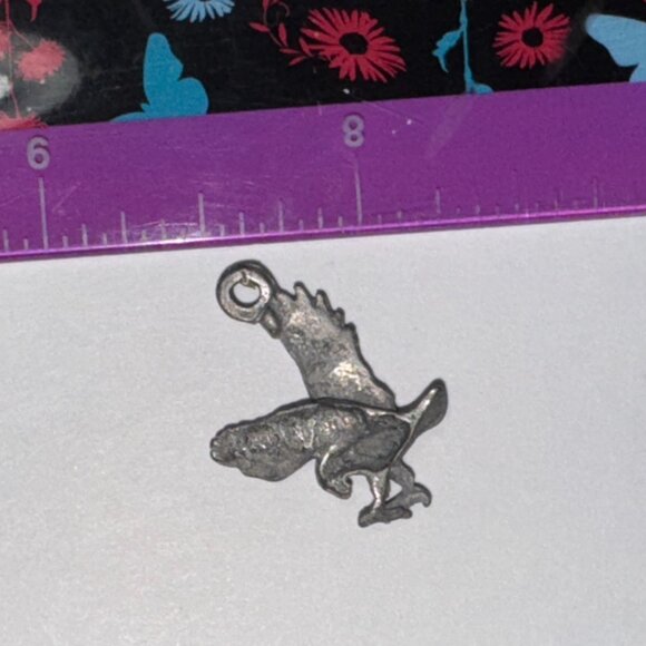 Pewter Flying Eagle Pendant - Picture 7 of 16